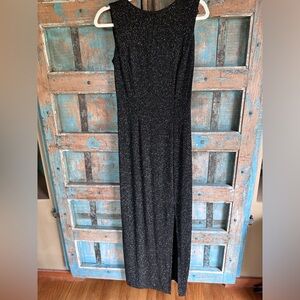 Black sparkly formal dress